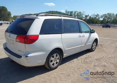 2004 Toyota Sienna Le из США, поврежденный, VIN 5TDZA23C34S091189